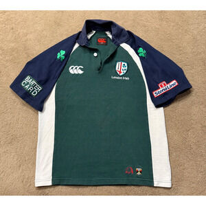 Vintage Canterbury London Irish Rugby Union Jersey Heavy 2003 Size S